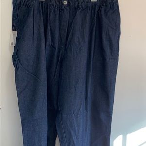 Woman within jeans brand new. Elastic waist